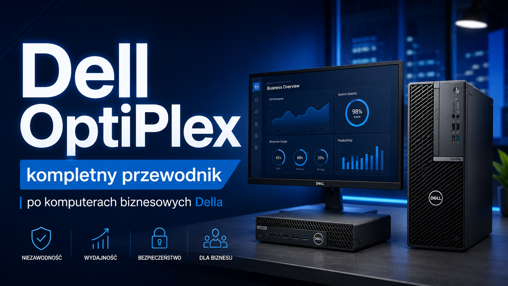 Dell OptiPlex — kompletny przewodnik po komputerach biznesowych Della